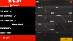 MrVsxRX Mod Menu FF